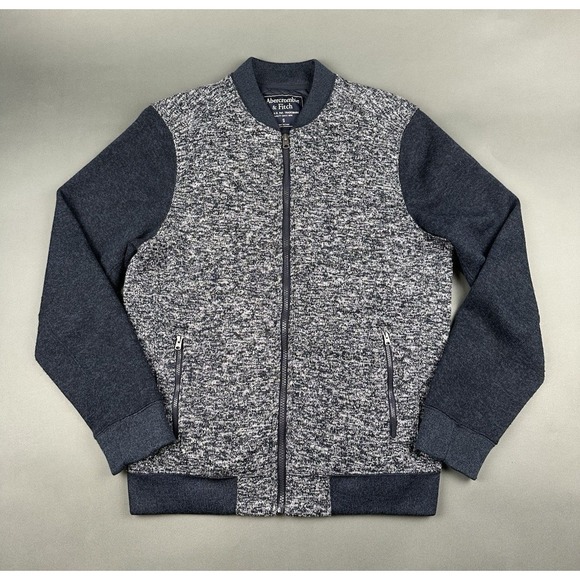 Abercrombie & Fitch Other - Abercrombie Fitch Jacket Men's S Bomber Varsity Insulated Quilted Blade Collar